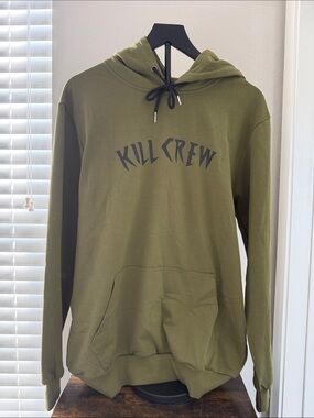 Kill Crew Olive Green Hoodie